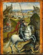 Rogier van der Weyden Saint George and the Dragon oil painting reproduction